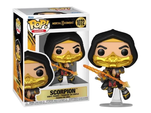 Producto - FUNKO POP MORTAL KOMBAT 11 SCORPION 1072