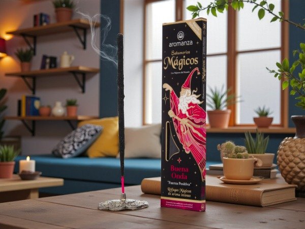 Producto - SAHUMERIOS MAGICOS AROMANZA LARGO "GRANADA MEDITERRANEA" X 5