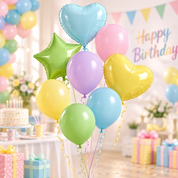 Producto - Set de Globos Pastel 8163 - 0