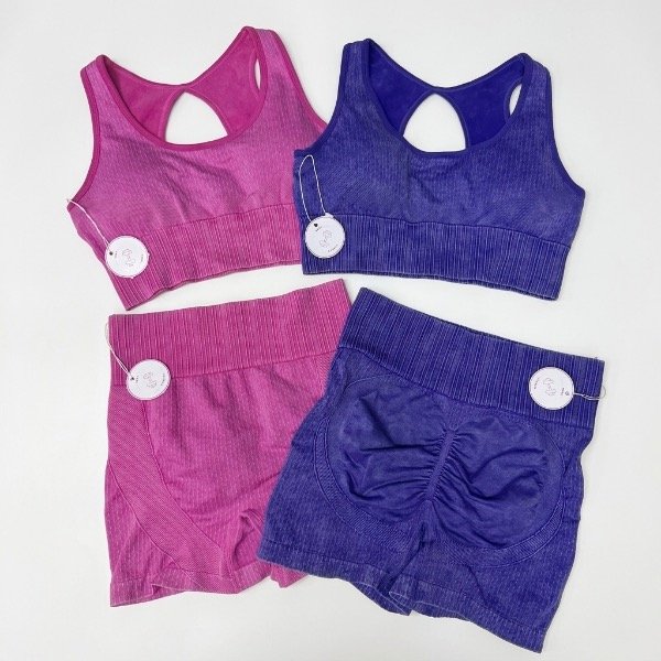 Set prelavado tiras musculosa violeta — imagen 2