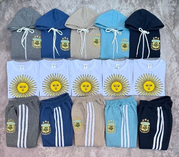 Producto - CURVA TRÍO AFA (CAMPERA + REMERA + PANTALÓN)