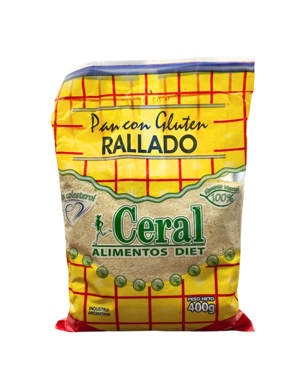 Producto - PAN RALLADO CON GLUTEN CERAL 400G