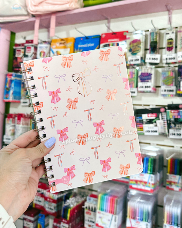 Producto - Cuaderno A5 semirigido coquette