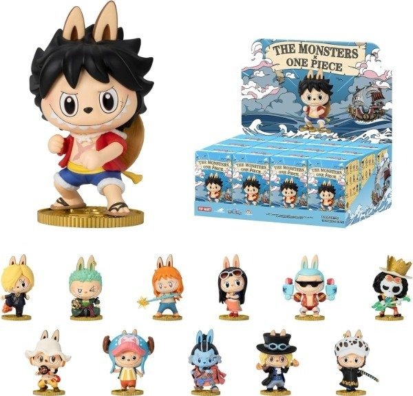 Producto - Labubus One Piece al azar (9cm)- One Piece