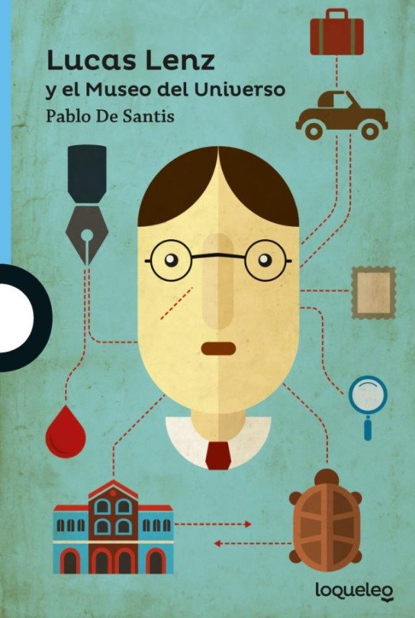 Producto - LUCAS LENZ Y EL MUSEO DEL UNIVERSO - LOQUELEO AZUL - PABLO DE SANTIS