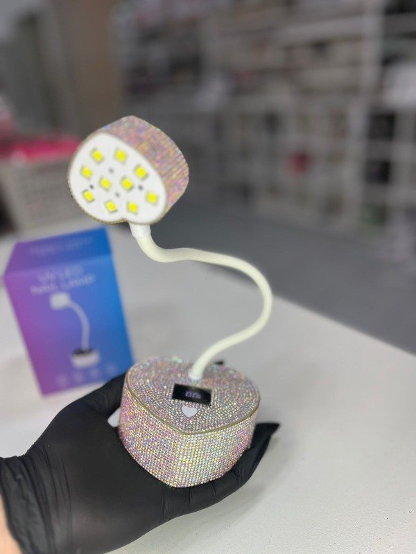 Producto - CABINA FLOR JH-319 Corazón STRASS Inalámbrica 30w - 10 leds