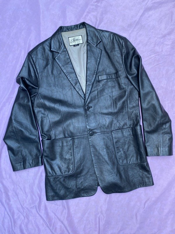 Producto - Saco italiano de cuero Caruso