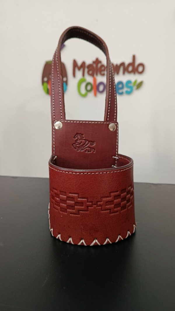 Producto - Porta mate de cuero