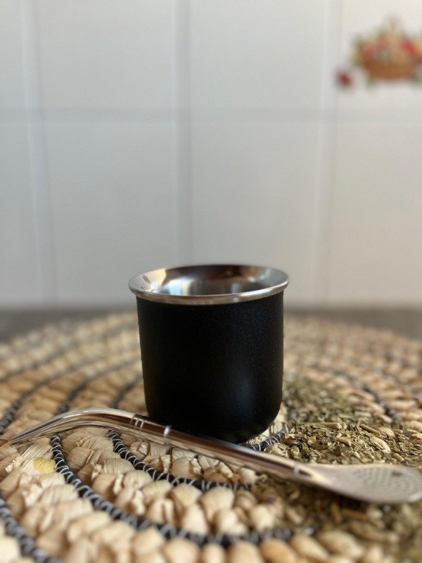 Producto - Mate "Viajero" de Acero Inoxidable con Bombilla de Acero