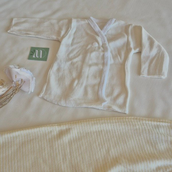 Producto - Conjunto batita y ranita natural