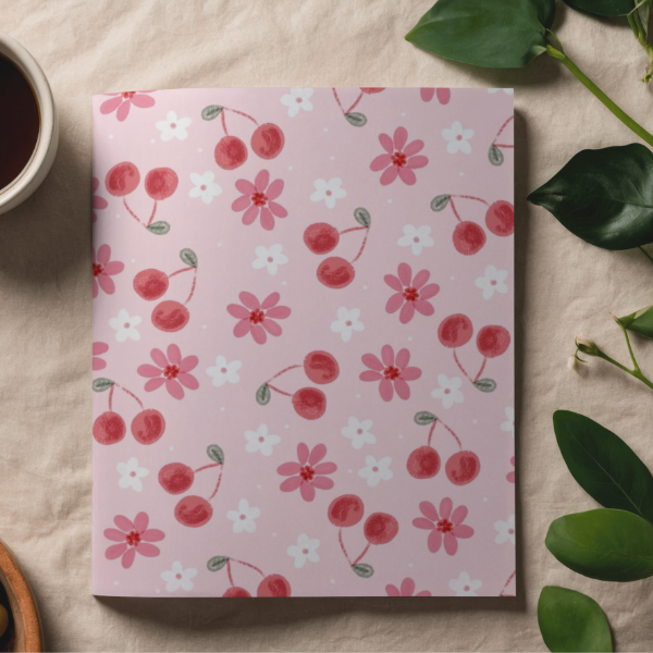 Producto - Cuaderno Cerezas A5