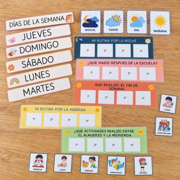 Producto - MI RUTINA RECURSO IMPRESO