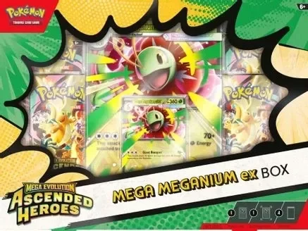 Producto - Ascended Heroes Mega Meganium ex Box