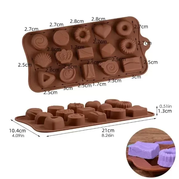Producto - Molde x15 formitas mixtas bombones hornito - 1