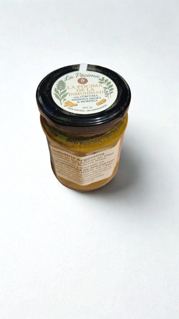 Producto - La Pócima de la inmunidad(Curcuma,Pimienta negra y Moringa)