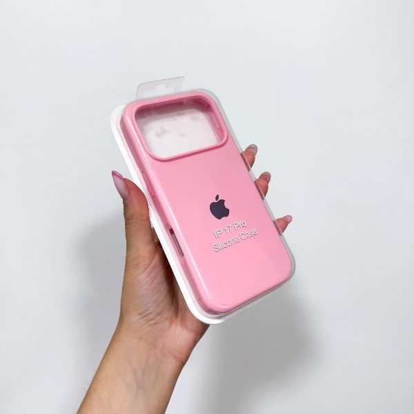 Producto - 11.Silicone case rosa chicle