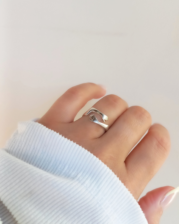 Producto - Anillo Abrazo Plata925