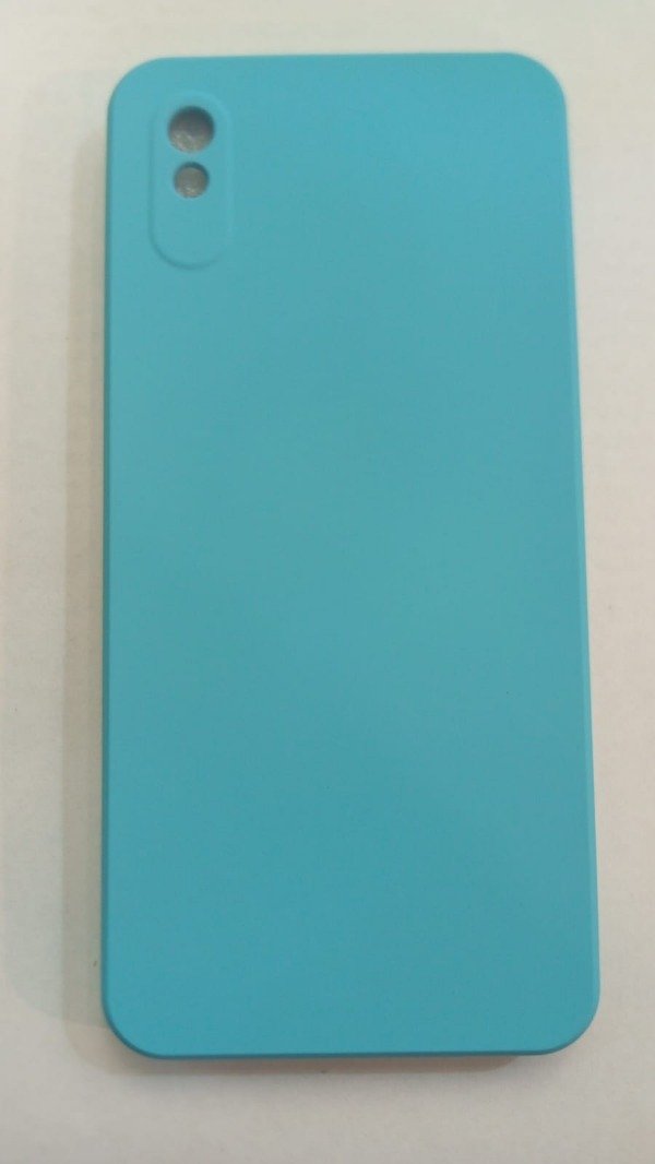 Producto - Funda Silicona Premium Celeste para Xiaomi Redmi Note 9A