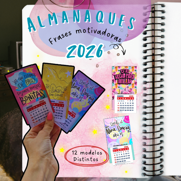 Producto - ALMANAQUES MOTIVADORES 2026