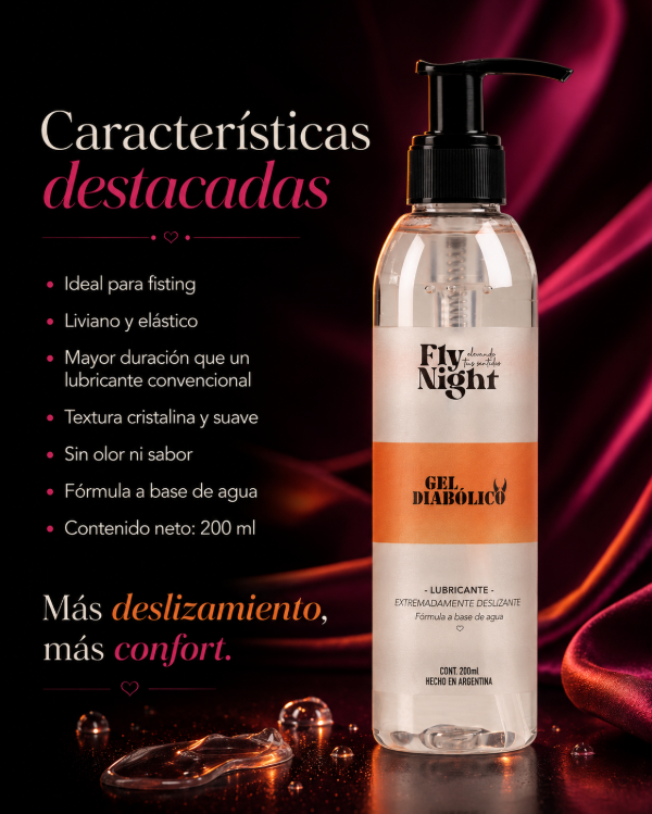Producto - Gel Diabólico  Anal Ultra Deslizante