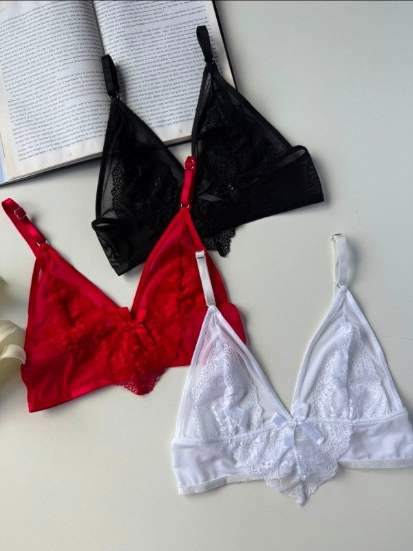 Producto - Modelo KYRA microtul y encaje V