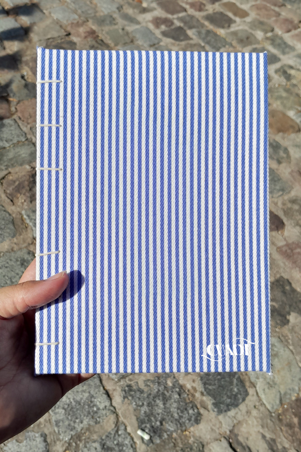 Producto - A5 NAVY COPTA - LISO