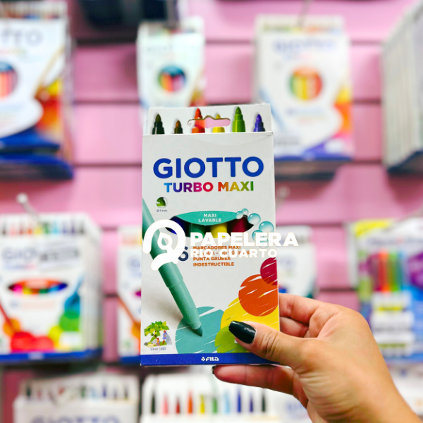 Producto - MARCADOR GIOTTO TURBO MAXI X6 (JUMBO)