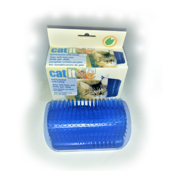 Producto - Cepillo Auto-Masajeador p/Gato c/Hierva