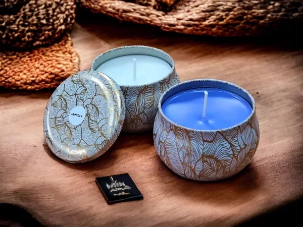Producto - Vela aromática en latita 8x5cm - Iluminarte - 2