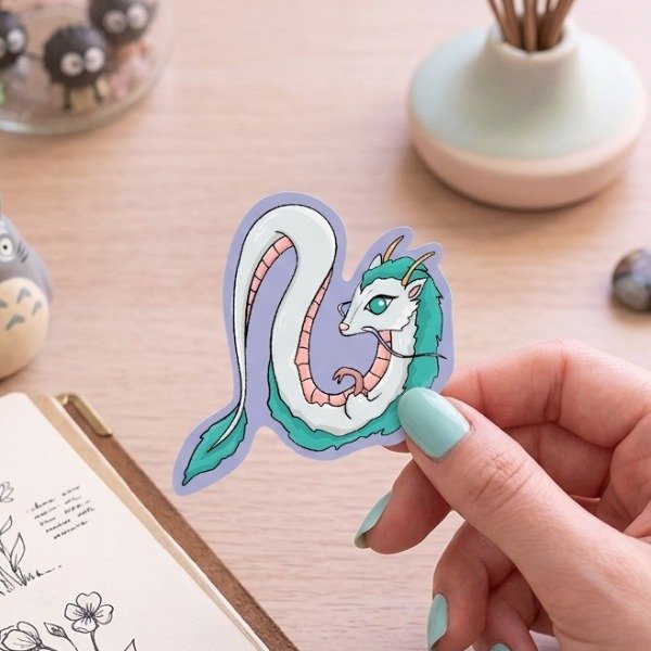 Producto - Sticker die cut Vinilo Haku