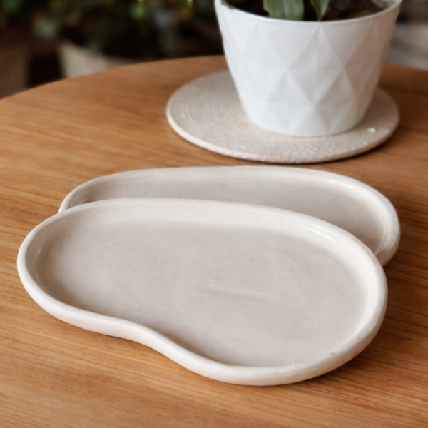 Producto - BANDEJA CERÁMICA NATURAL