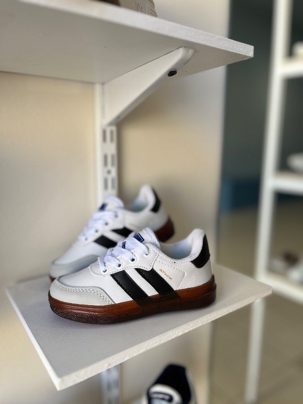 Producto - ATHIX NIÑO BLANCO/NEGRO