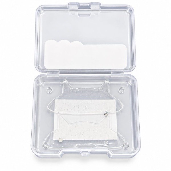 Producto - MOLDE PLANO FORMA DE GATO GLITTER