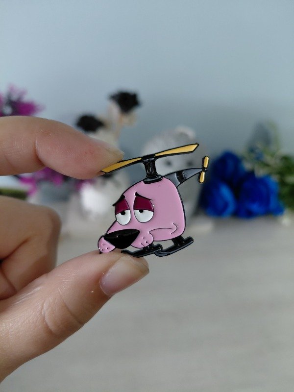 Producto - Pin metalizado - Coraje #1643