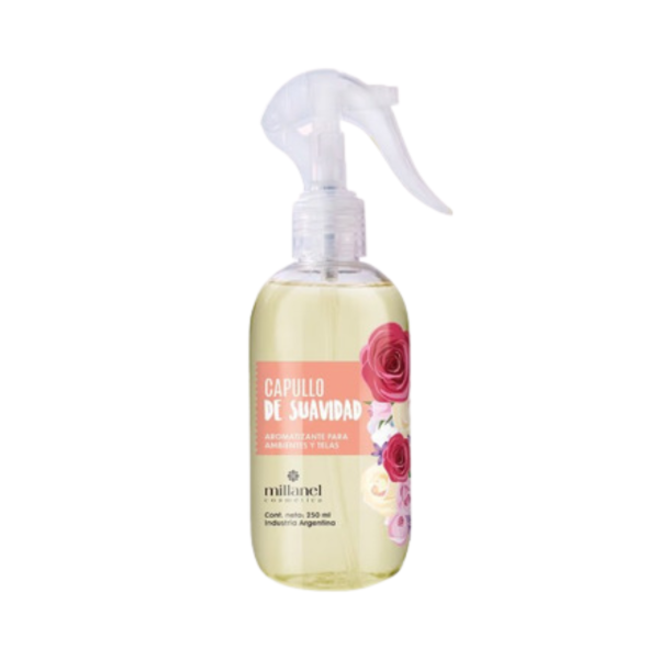 Producto - Aromatizante De Ambientes "Capullo de Suavidad" - Millanel 250ml