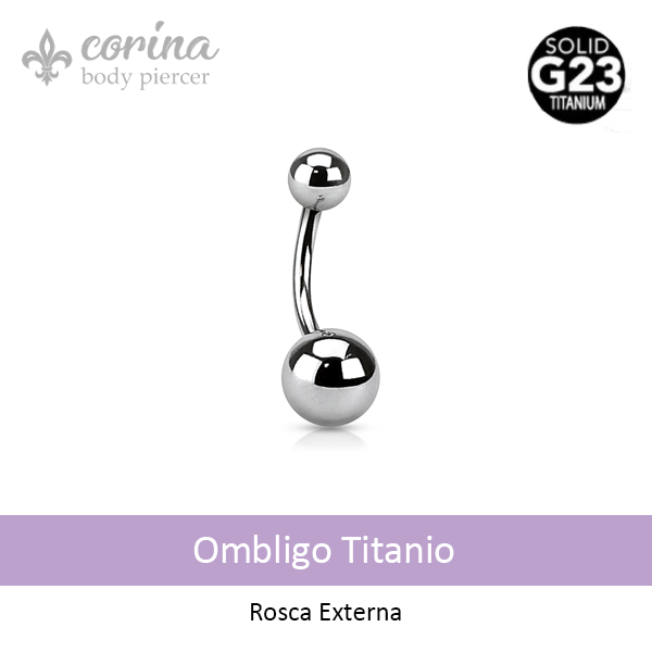 Producto - Ombligo Titanio