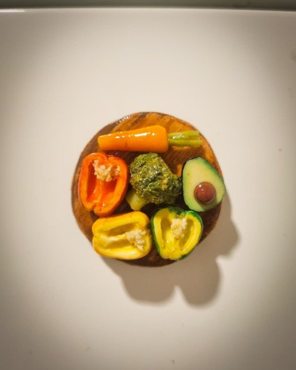 Producto - Imán diorama verduras