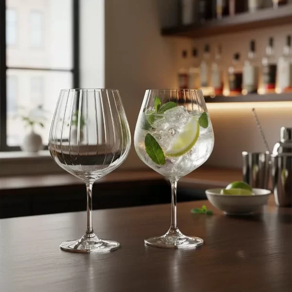 Producto - Copa Bohemia Optica Copon Gin 710 Ml Set X2 Cristal Titanium