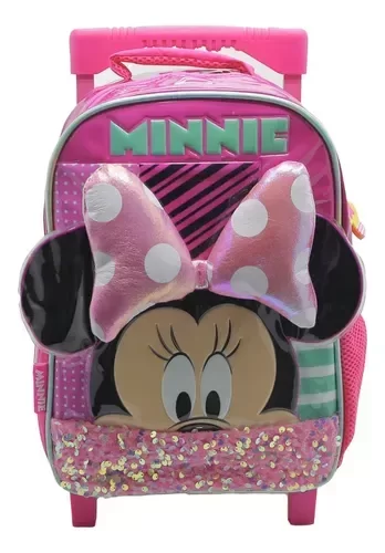 Producto - MOCHILA 12" MINNIE CON CARRO