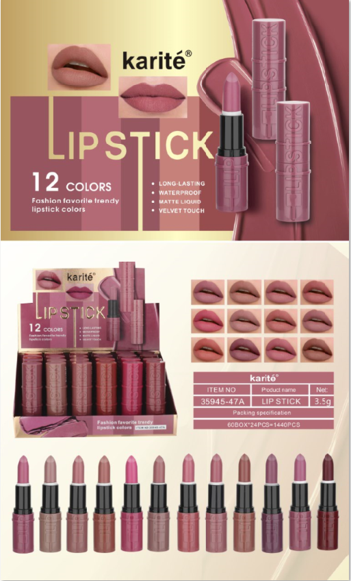 Producto - Karite Labial en Barra Lipstick 35945-47A WH-KA125