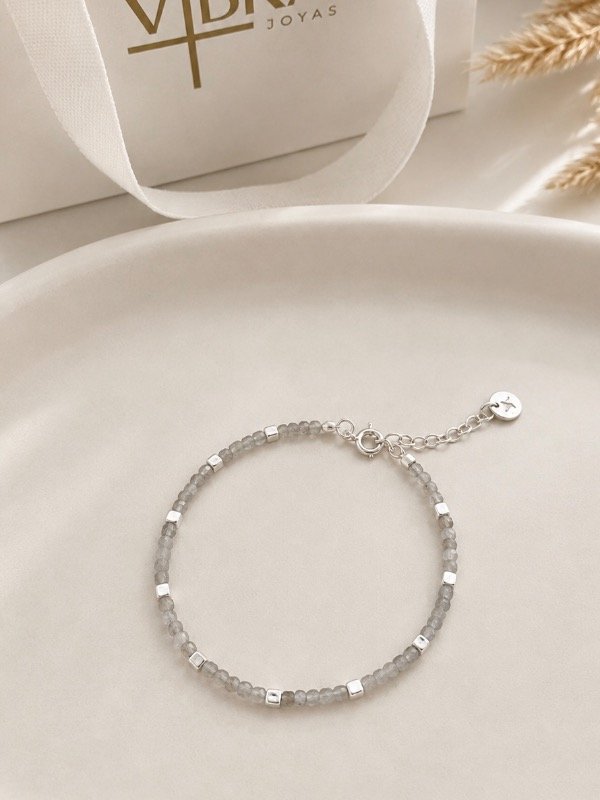 Producto - PULSERA CÚBICA LABRADORITA