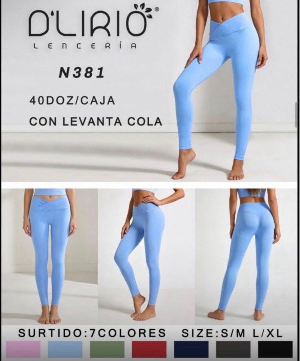 Producto - Calza Larga Corte en V Brenda 38/40/42