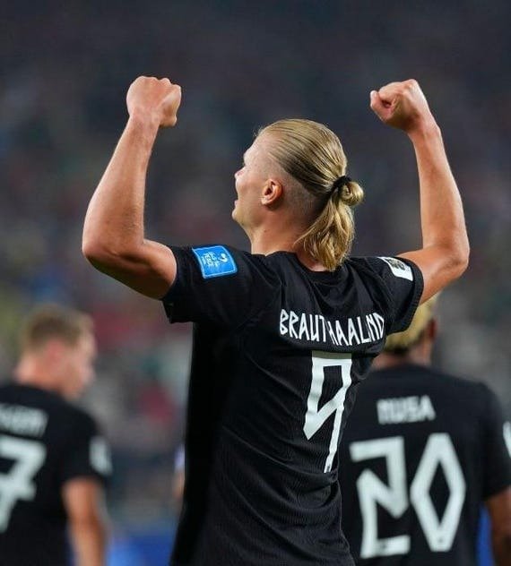 Producto - CAMISETA NORUEGA ALTERNATIVA 2026 #9 HAALAND - 4