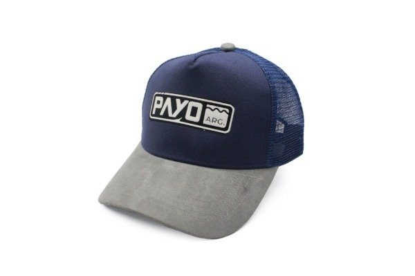 Producto - Gorra PAYO Trucker Gabardina Azul-Gris