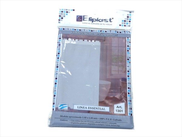Producto - CORTINA BAÑO SIMPLE ESSENTIAL ART1301