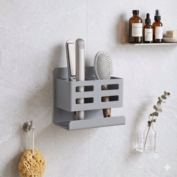 Producto - Organizador adhesivo gris - 1