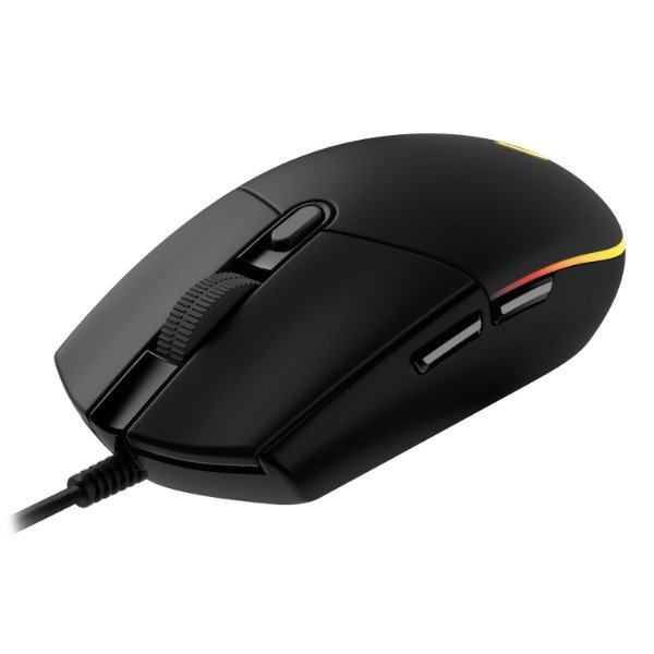 Producto - Mouse c/Cable Logitech G203 Negro - 3