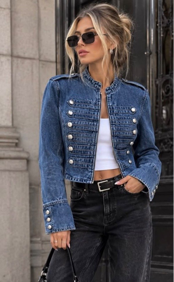 Producto - Chaqueta Napoleon azul - 0