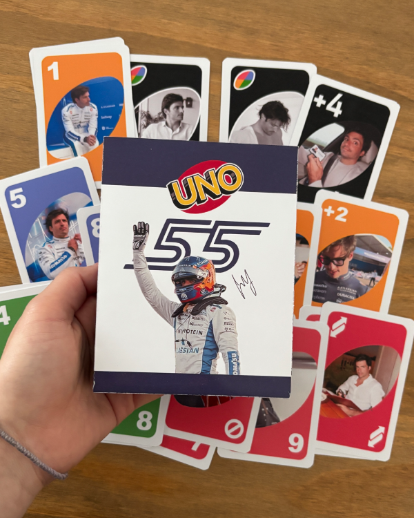 Producto - Cartas del uno de Carlos Sainz