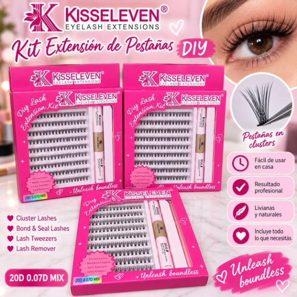 Producto - Set Pestañas kiss